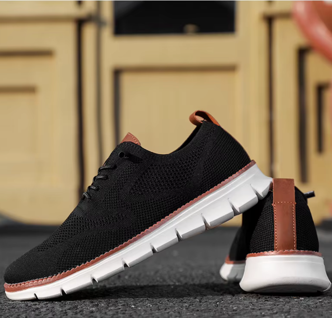 Men’s Knit Lightweight Comfort Sneakers