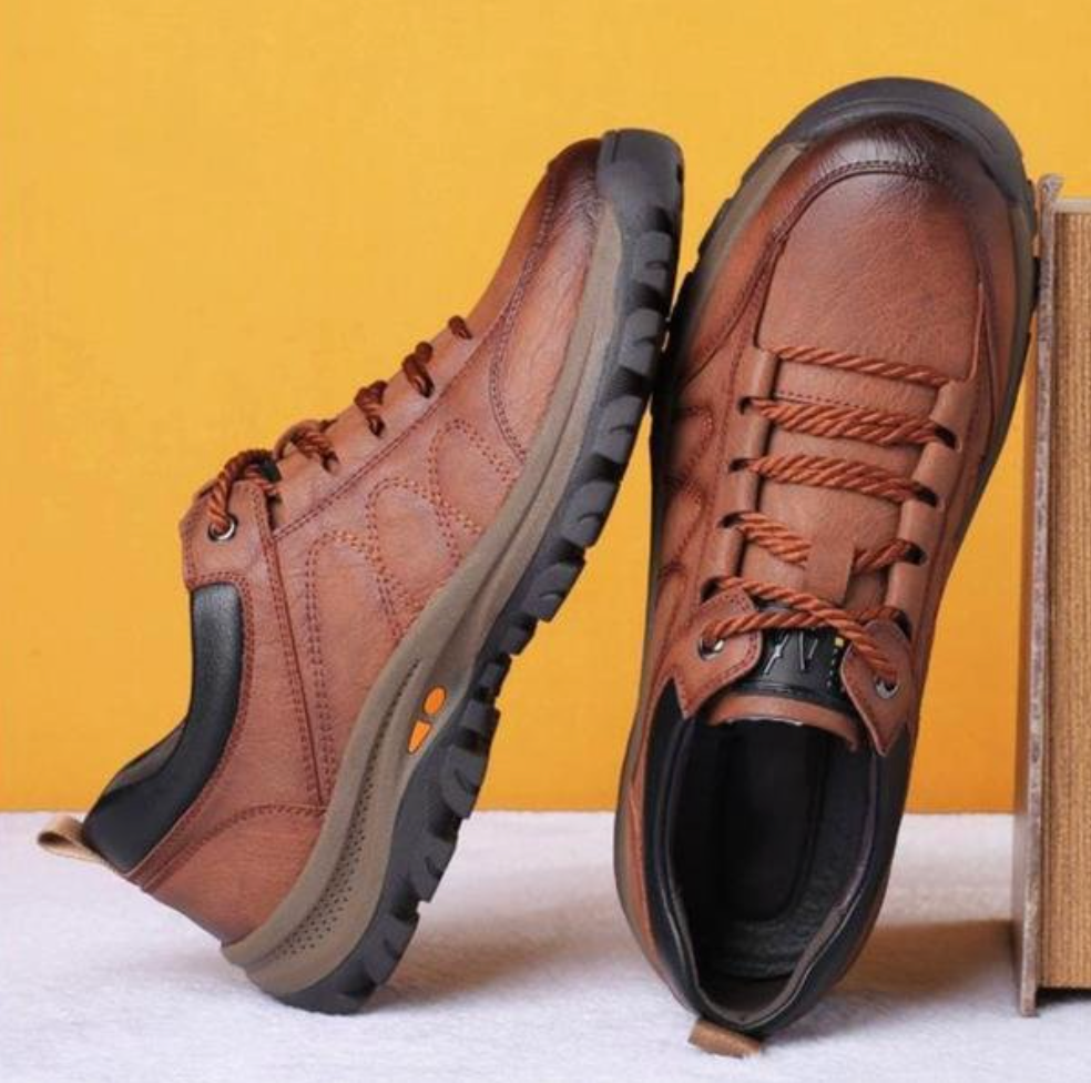 Comfort Leather Walking Shoes