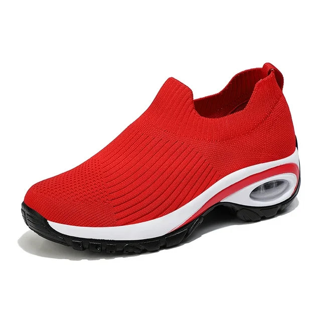 Women’s Air-Cushion Slip-On Walking Sneakers